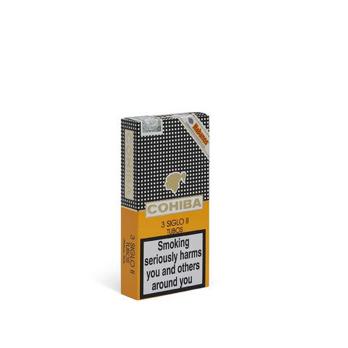 Cohiba - Siglo II - Pack of 3 Tubed - Tobacco UK - 1
