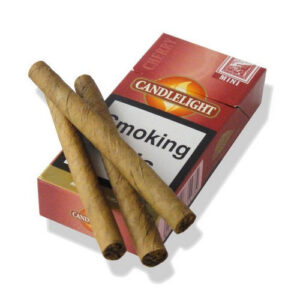 Candlelight - Mini Cigarillo Cherry - Pack of 10 - Tobacco UK
